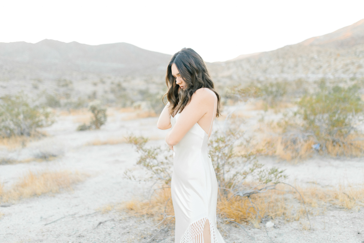 Palm Springs Desert Bridal Session | Non Traditional Wedding Inspiration | Destination Wedding Photography | Sunrise Palm Springs Session in Wedding Dress | Southern California Bride | So Cal Wedding | Emma Rose Company-3.jpg