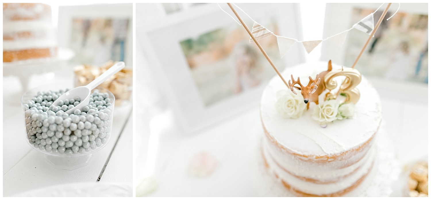 The Most Perfect Little Girl's Birthday Party Design | Animal Themed Toddler Birthday | Emma Rose Company | Blush and Grey Roses