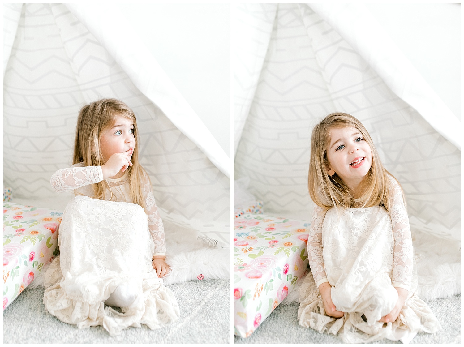 The Most Perfect Little Girl's Birthday Party Design | Animal Themed Toddler Birthday | Emma Rose Company | Blush and Grey Roses