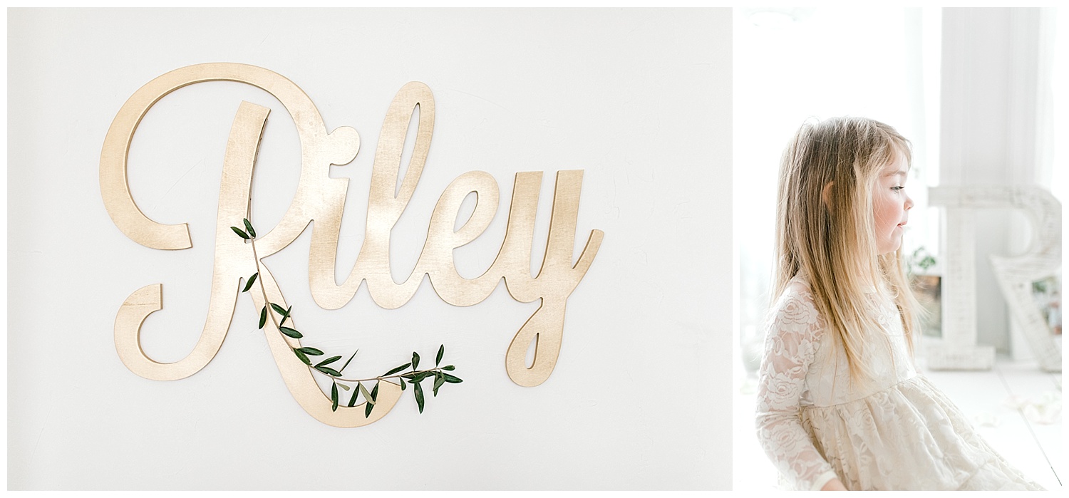 The Most Perfect Little Girl's Birthday Party Design | Animal Themed Toddler Birthday | Emma Rose Company | Blush and Grey Roses | Perfect White Rustic Birthday Cake | Deer Cake