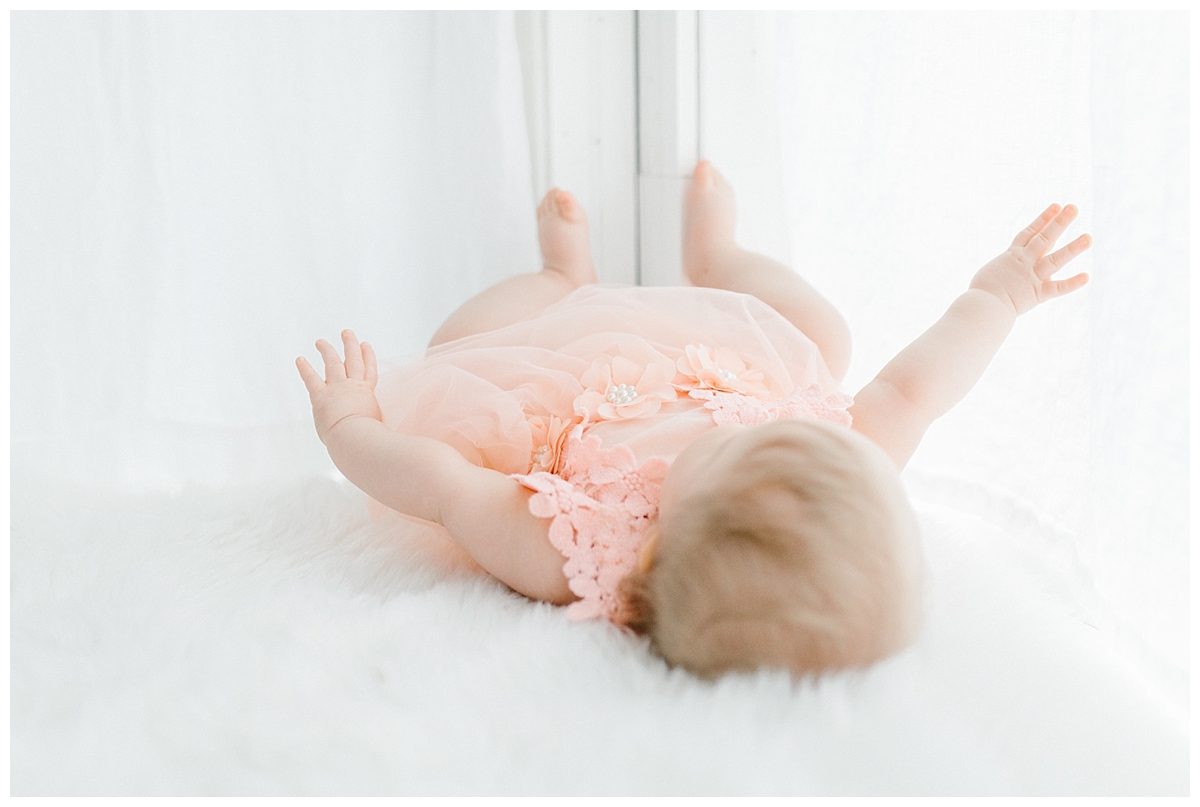 The Sweetest Six Month Old Studio Session | Emma Rose Company | Seattle Lifestyle Photographer Peach Baby Photo Session.jpg