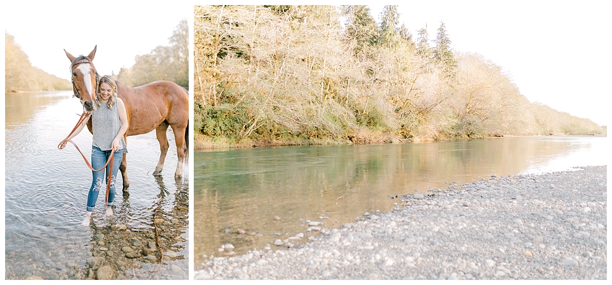 Sunset Senior Session with Horse | Senior Session Inspiration Session | Horse Photo Session | Pacific Northwest Light and Airy Wedding and Portrait Photographer | Emma Rose Company | Kindred Presets Beautiful.jpg