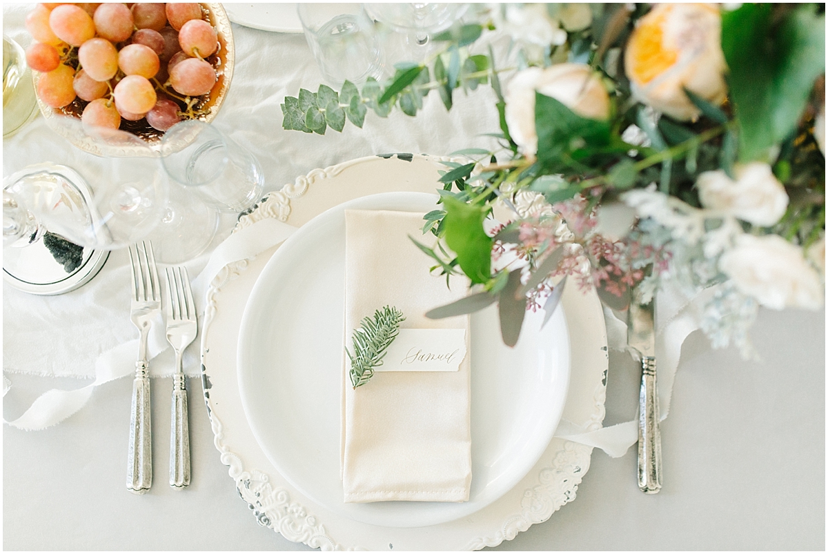 A Light and Airy Styled Shoot Dripping With Romance | Emma Rose Company Seattle Wedding Photographer