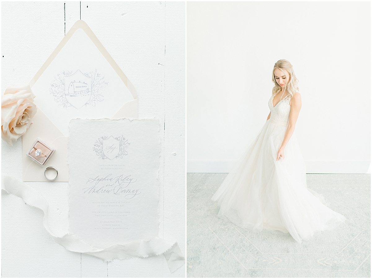 A Light and Airy Styled Shoot Dripping With Romance | Emma Rose Company Seattle Wedding Photographer