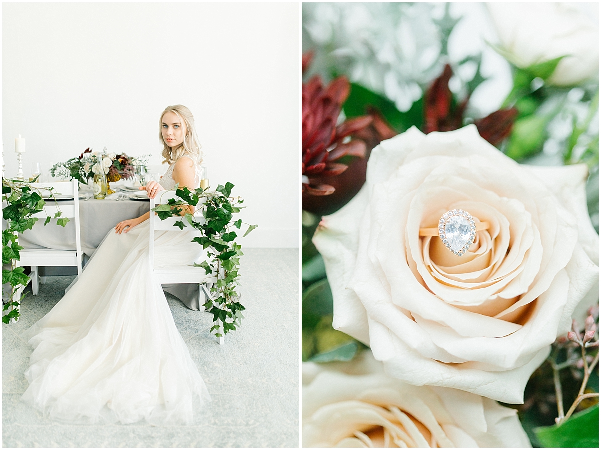 A Light and Airy Styled Shoot Dripping With Romance | Emma Rose Company Seattle Wedding Photographer