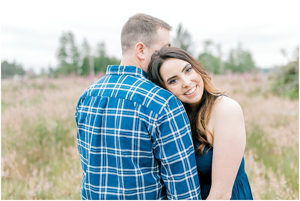 Beautiful Evening Engagement Session on Rose Ranch | Emma Rose Company Seattle and Olympia Wedding and Portrait Photographer | Engagement in Foxglove Field | Flowers | Pacific Northwest Wedding and Elopement Photographer-31.jpg