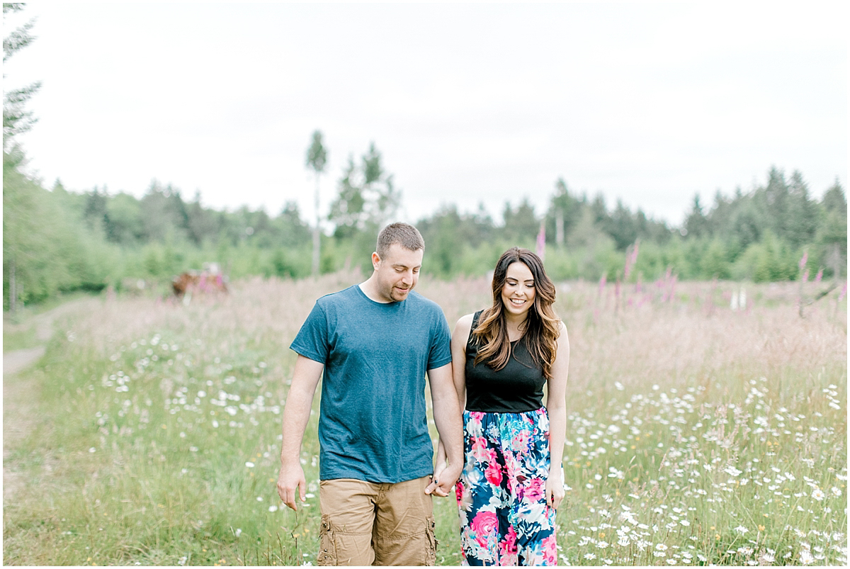 Beautiful Evening Engagement Session on Rose Ranch | Emma Rose Company Seattle and Olympia Wedding and Portrait Photographer | Engagement in Foxglove Field | Flowers | Pacific Northwest Wedding and Elopement Photographer-8.jpg