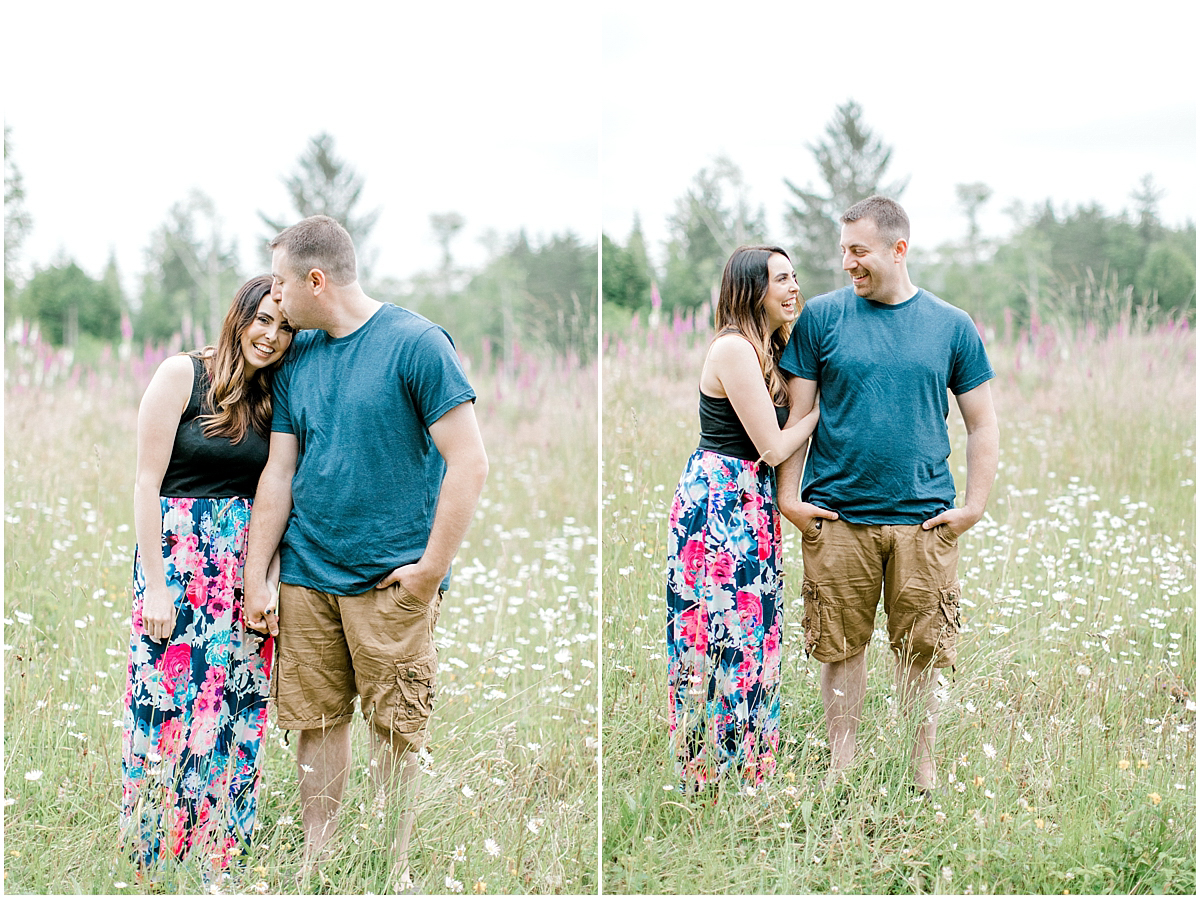 Beautiful Evening Engagement Session on Rose Ranch | Emma Rose Company Seattle and Olympia Wedding and Portrait Photographer | Engagement in Foxglove Field | Flowers | Pacific Northwest Wedding and Elopement Photographer-3.jpg