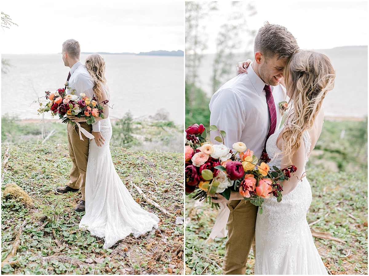 Pacific Northwest Elopement on Rose Ranch | Emma Rose Company Seattle and Portland Wedding Photographer | Engaged | Lace Wedding Gown | Peonie and ranunculus bouquet-19.jpg