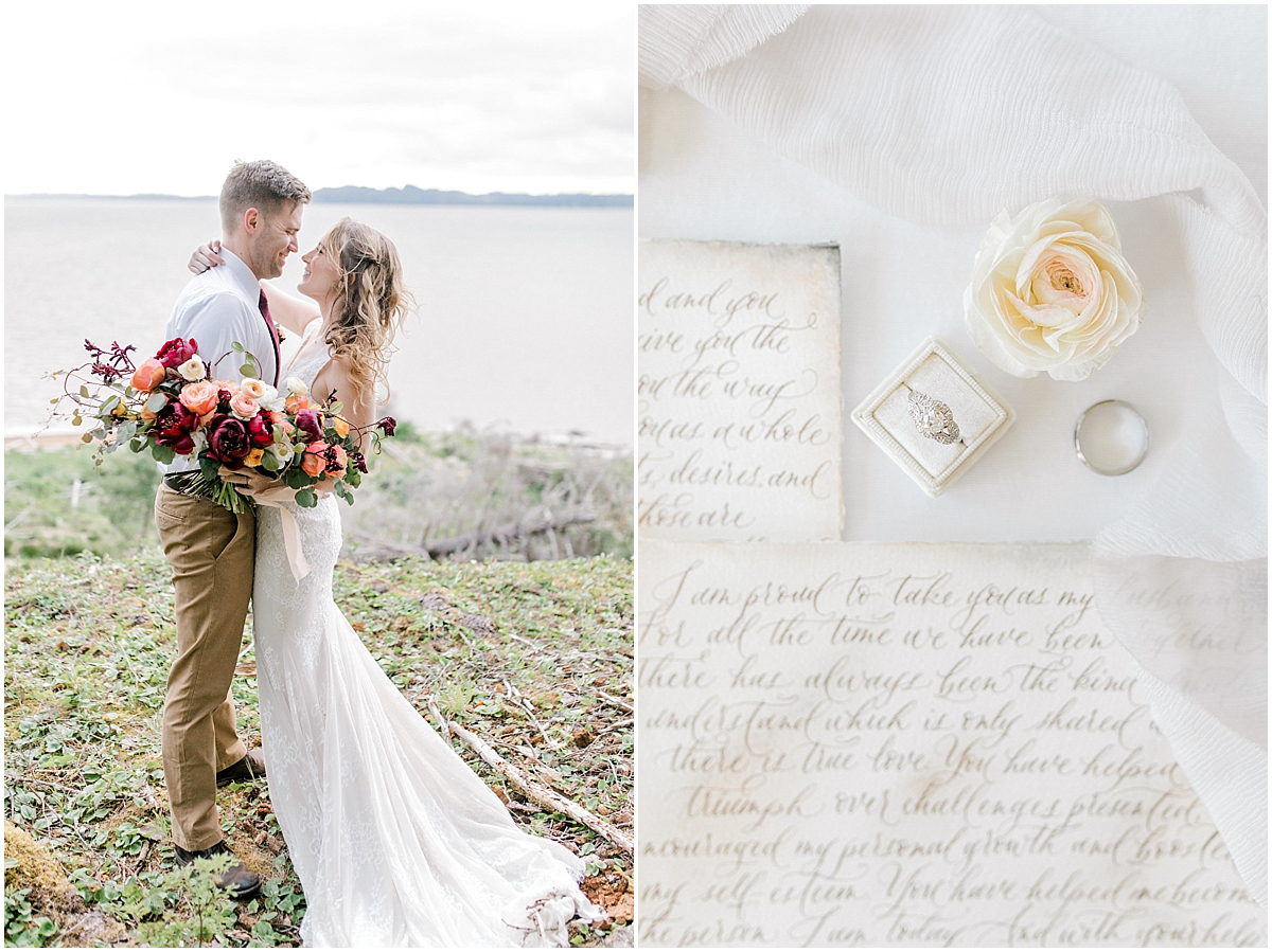 Pacific Northwest Elopement on Rose Ranch | Emma Rose Company Seattle and Portland Wedding Photographer | Engaged | Lace Wedding Gown | Peonie and ranunculus bouquet-22.jpg