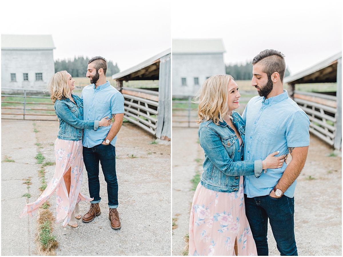 Emma Rose Company | PNW Engagement Session | What to Wear for Pictures | Rose Ranch Engagement | Sunset | Kindred Presets | Seattle Wedding Photographer Light and Airy_0241.jpg