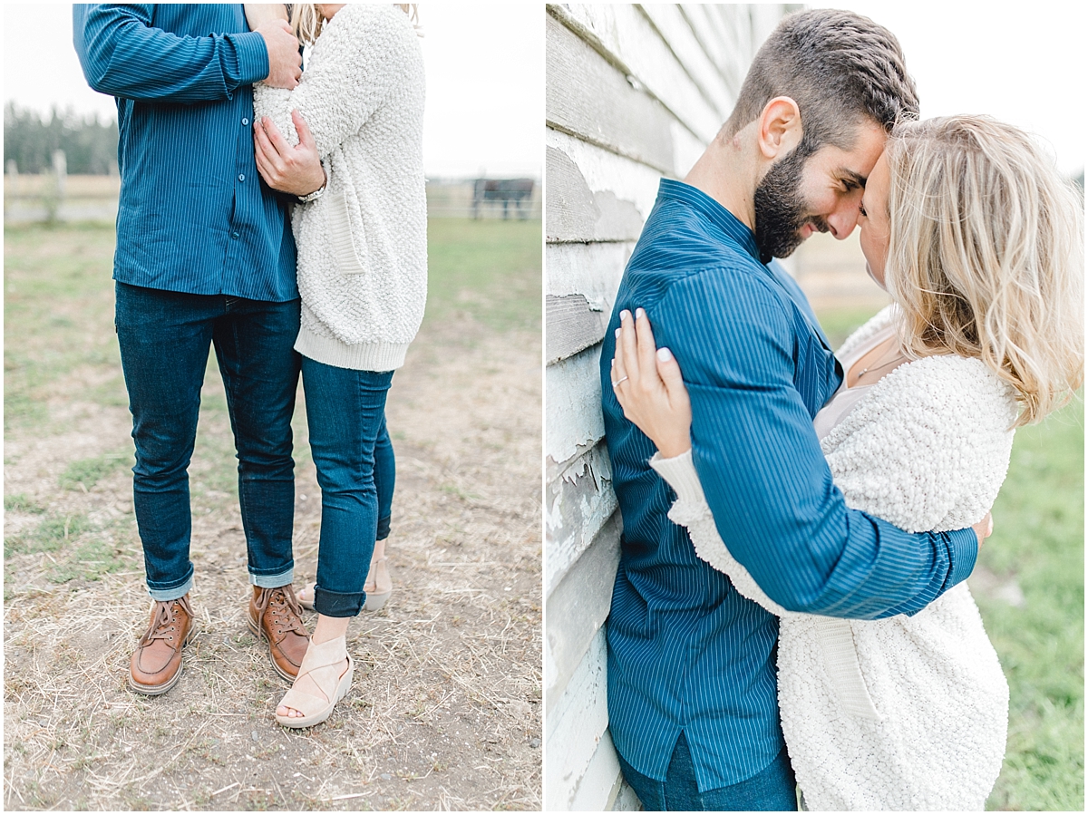 Emma Rose Company | PNW Engagement Session | What to Wear for Pictures | Rose Ranch Engagement | Sunset | Kindred Presets | Seattle Wedding Photographer Light and Airy_0262.jpg