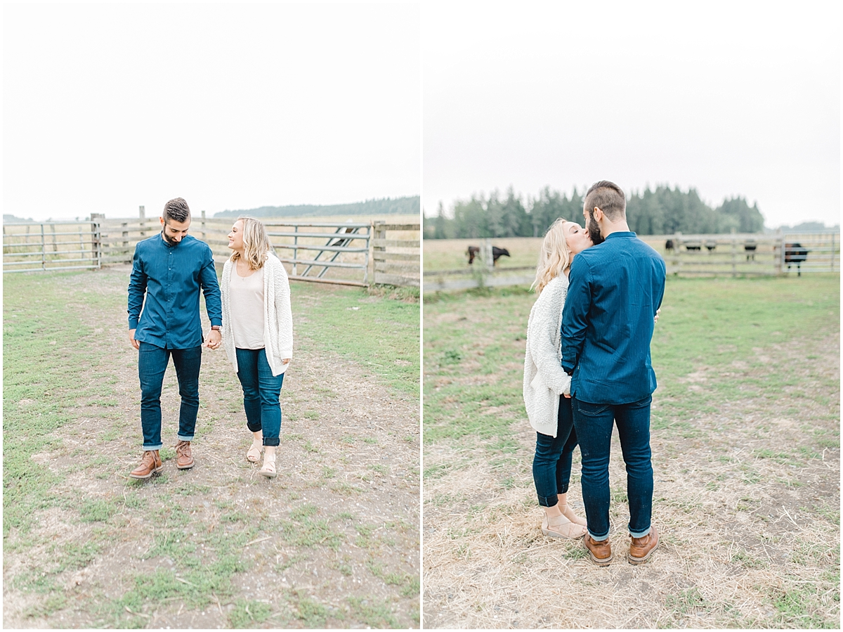 Emma Rose Company | PNW Engagement Session | What to Wear for Pictures | Rose Ranch Engagement | Sunset | Kindred Presets | Seattle Wedding Photographer Light and Airy_0264.jpg
