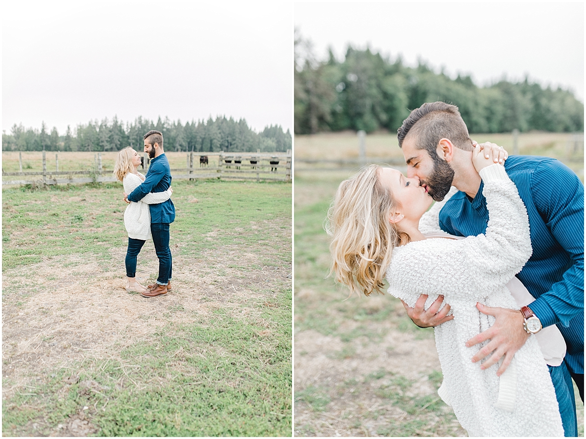 Emma Rose Company | PNW Engagement Session | What to Wear for Pictures | Rose Ranch Engagement | Sunset | Kindred Presets | Seattle Wedding Photographer Light and Airy_0267.jpg