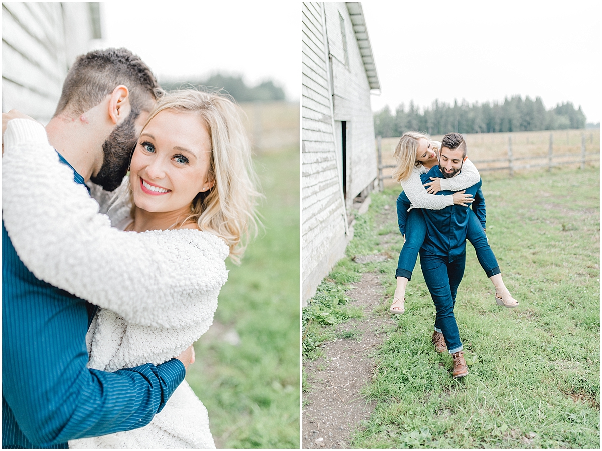 Emma Rose Company | PNW Engagement Session | What to Wear for Pictures | Rose Ranch Engagement | Sunset | Kindred Presets | Seattle Wedding Photographer Light and Airy_0273.jpg