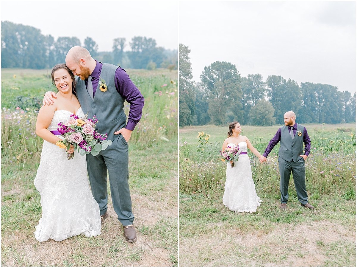Sunflower themed wedding with purple accents, Emma Rose Company Seattle Wedding Photographer, Light and Airy photographer Kindred Presets Wedding Details PNW_0175.jpg