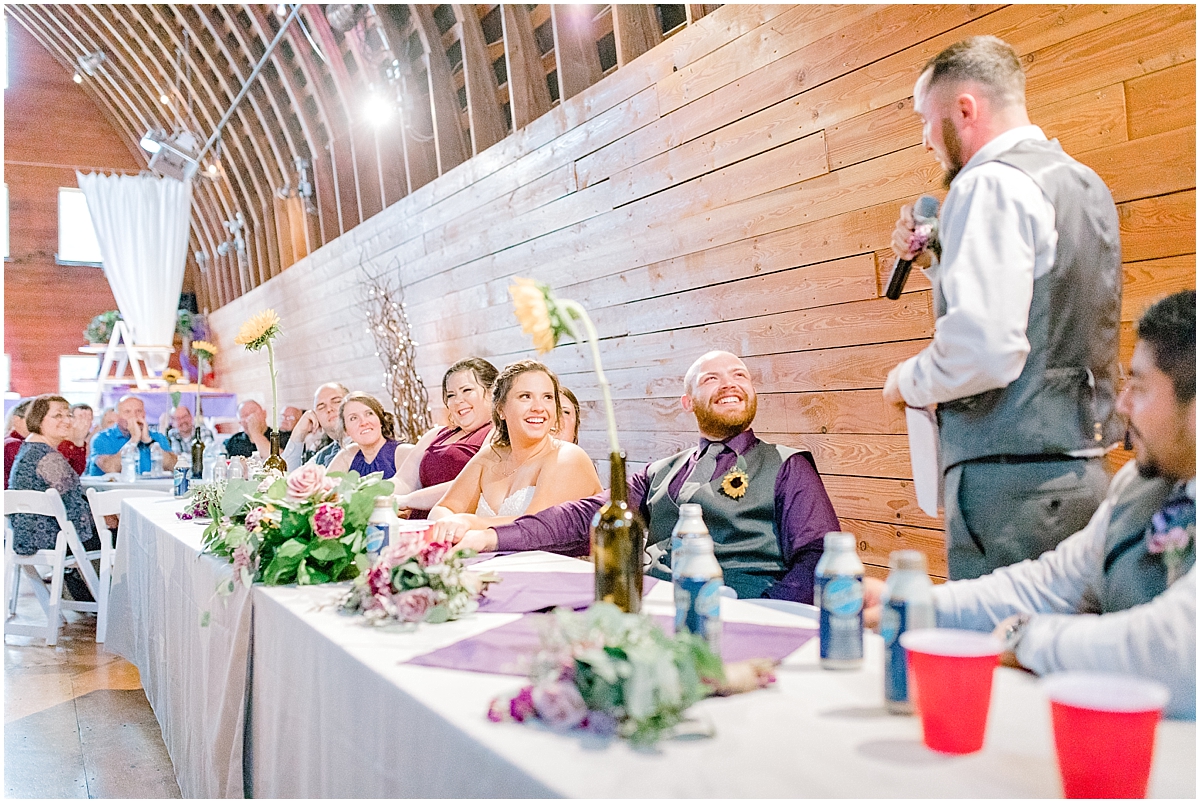 Sunflower themed wedding with purple accents, Emma Rose Company Seattle Wedding Photographer, Light and Airy photographer Kindred Presets Wedding Details PNW_0196.jpg