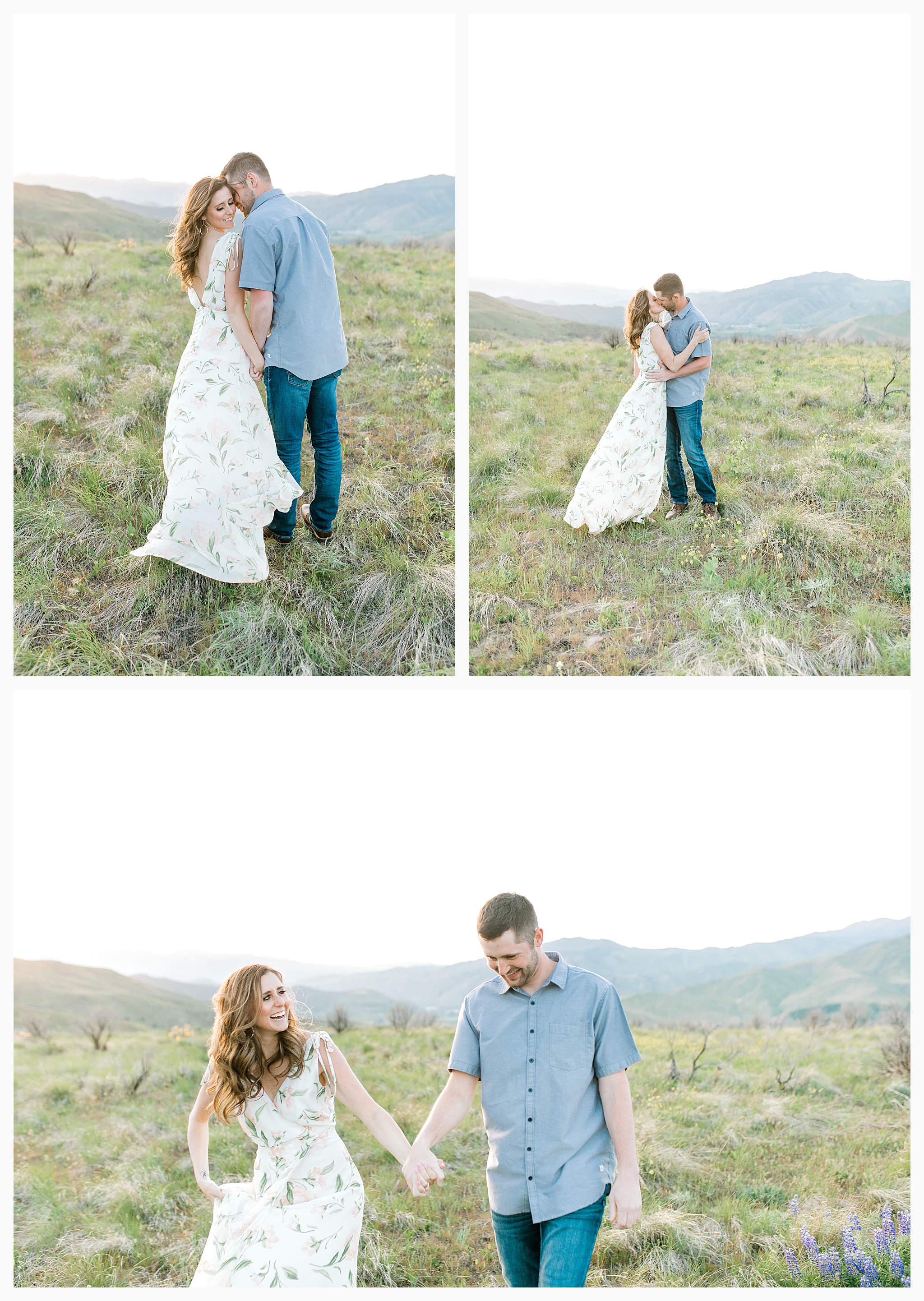 Engagement session amongst the wildflowers in Wenatchee, Washington | Engagement Session Outfit Inspiration for Wedding Photography with Emma Rose Company | Light and Airy PNW Photographer, Seattle Bride_0034.jpg