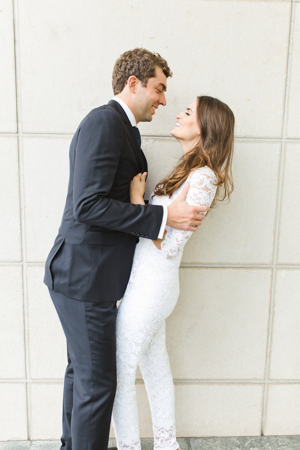 Seattle Courthouse Wedding | Seattle Municipal Court | Downtown Seattle Wedding | Intimate Elopement wedding | Beautiful Purple Bouquet | White Wedding Jumpsuit