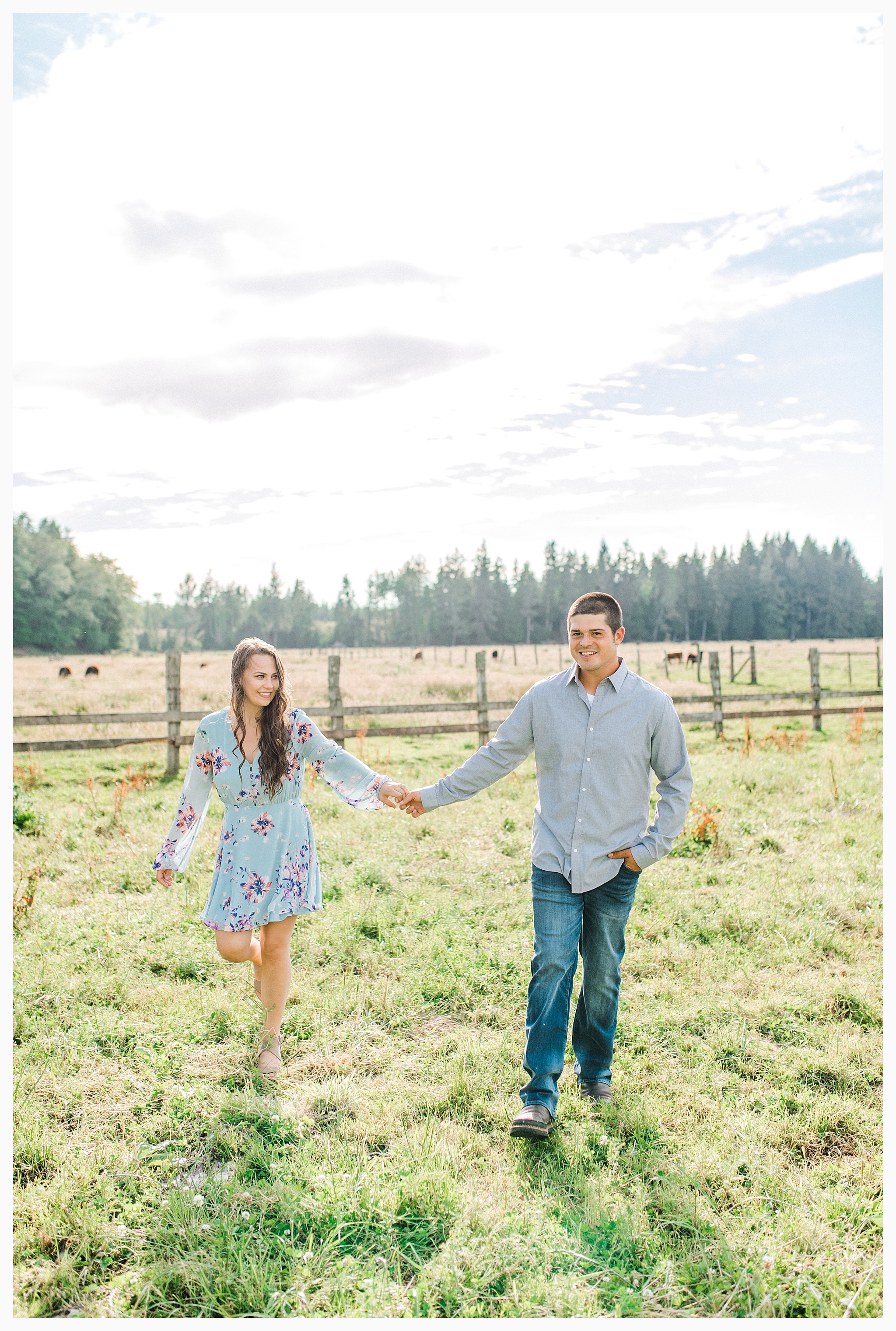 Beautiful evening engagement session on Rose Ranch, Emma Rose Company Seattle and Portland light and airy wedding and portrait photography, what to wear for pictures_0023.jpg