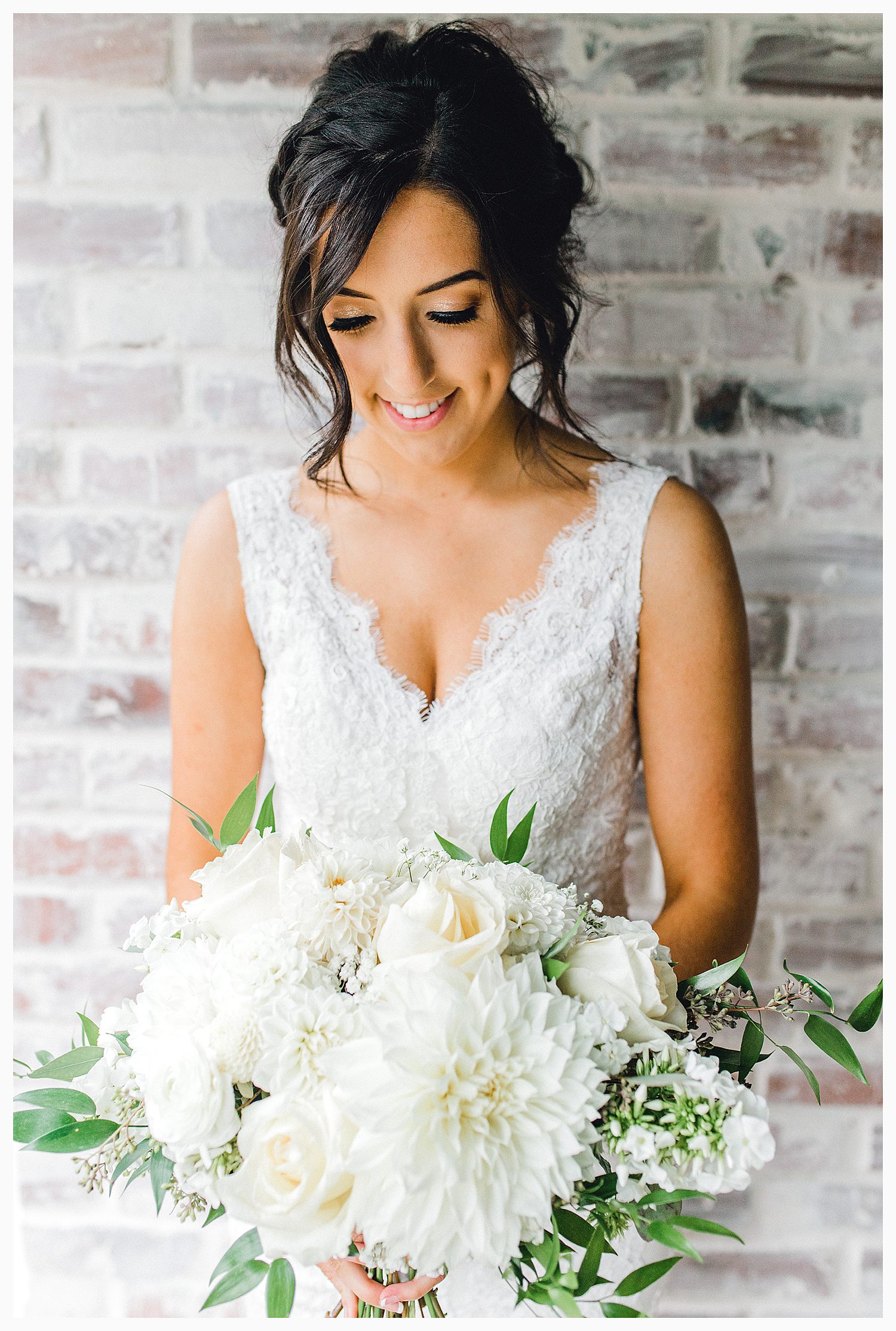 This beautiful lush green Pacific Northwest intimate wedding was a dream, photographed by Emma Rose Company.  From the gorgeous florals by Rhodesia Floral to the succulents and cute wood signs throughout, you will feel inspired._0012.jpg
