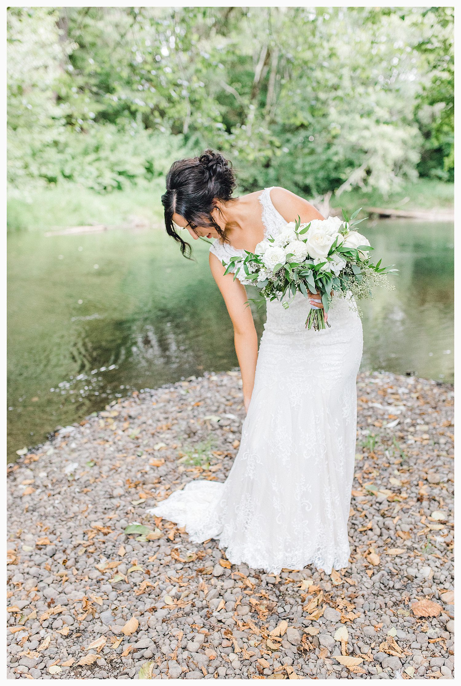 This beautiful lush green Pacific Northwest intimate wedding was a dream, photographed by Emma Rose Company.  From the gorgeous florals by Rhodesia Floral to the succulents and cute wood signs throughout, you will feel inspired._0028.jpg