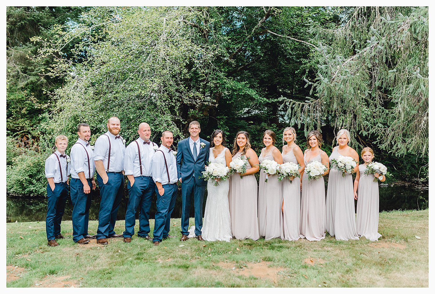 This beautiful lush green Pacific Northwest intimate wedding was a dream, photographed by Emma Rose Company.  From the gorgeous florals by Rhodesia Floral to the succulents and cute wood signs throughout, you will feel inspired._0035.jpg