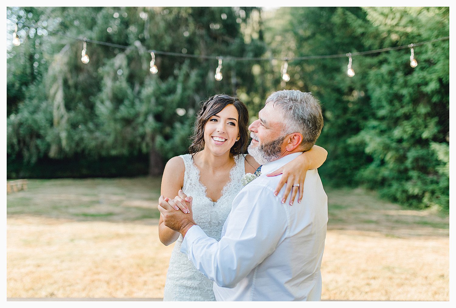 This beautiful lush green Pacific Northwest intimate wedding was a dream, photographed by Emma Rose Company.  From the gorgeous florals by Rhodesia Floral to the succulents and cute wood signs throughout, you will feel inspired._0073.jpg