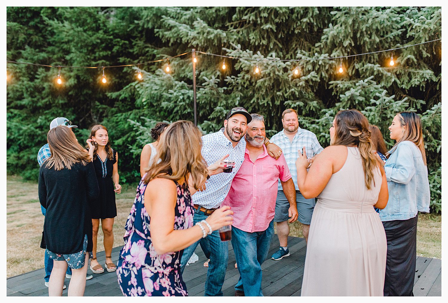 This beautiful lush green Pacific Northwest intimate wedding was a dream, photographed by Emma Rose Company.  From the gorgeous florals by Rhodesia Floral to the succulents and cute wood signs throughout, you will feel inspired._0087.jpg