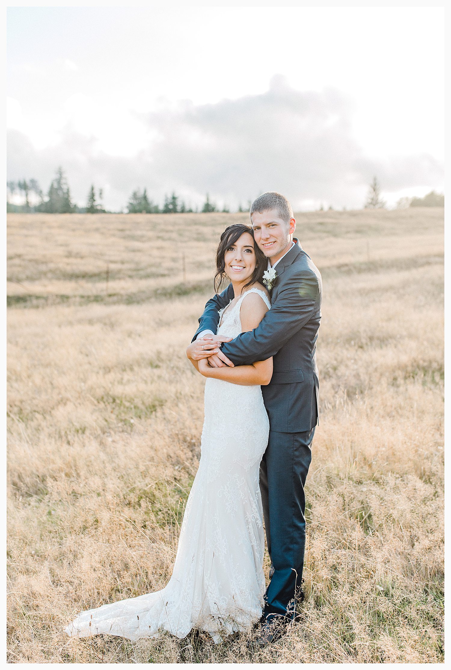 This beautiful lush green Pacific Northwest intimate wedding was a dream, photographed by Emma Rose Company.  From the gorgeous florals by Rhodesia Floral to the succulents and cute wood signs throughout, you will feel inspired._0093.jpg