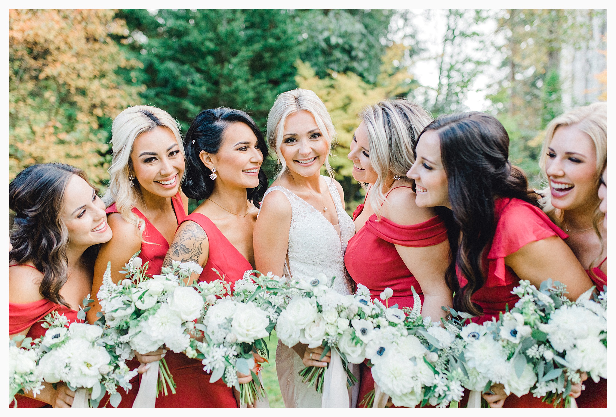 Emma Rose Company Light and Airy Wedding Photographer, Beautiful fall wedding at Rock Creek Gardens Venue in Puyallup, Washington._0055.jpg