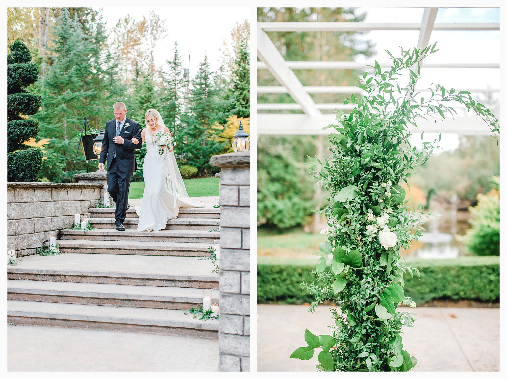 Emma Rose Company Light and Airy Wedding Photographer, Beautiful fall wedding at Rock Creek Gardens Venue in Puyallup, Washington._0073.jpg