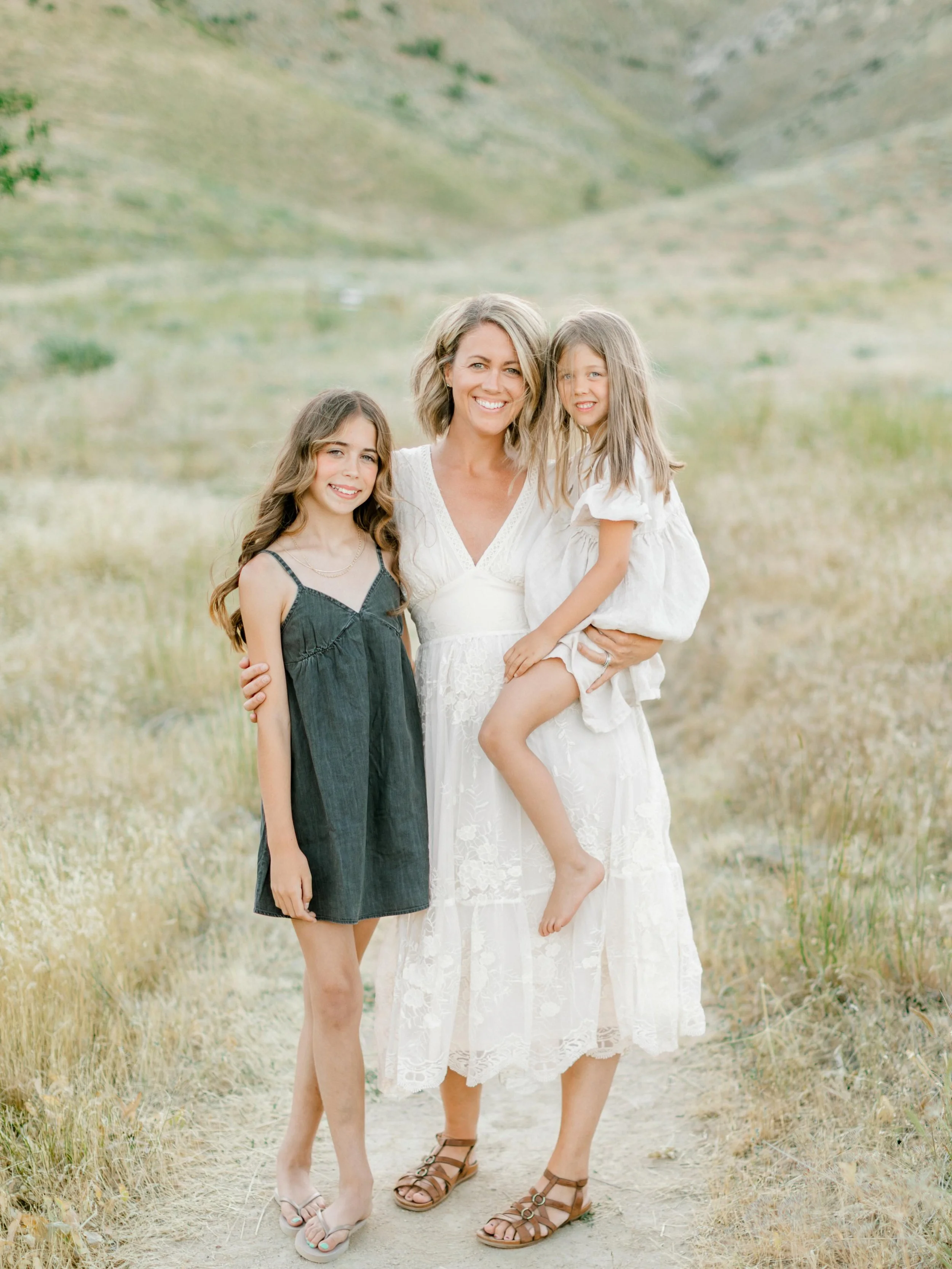 Fun little photo session with my girls and my dad last night in beautiful Wenatchee. It always feels so good to be back here. Happy Father&rsquo;s Day to all the dads out there, especially to Shaun and to my dad&mdash;Papa to these girls. We are so g