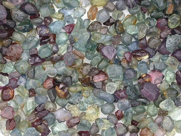 The spectrum of corundum