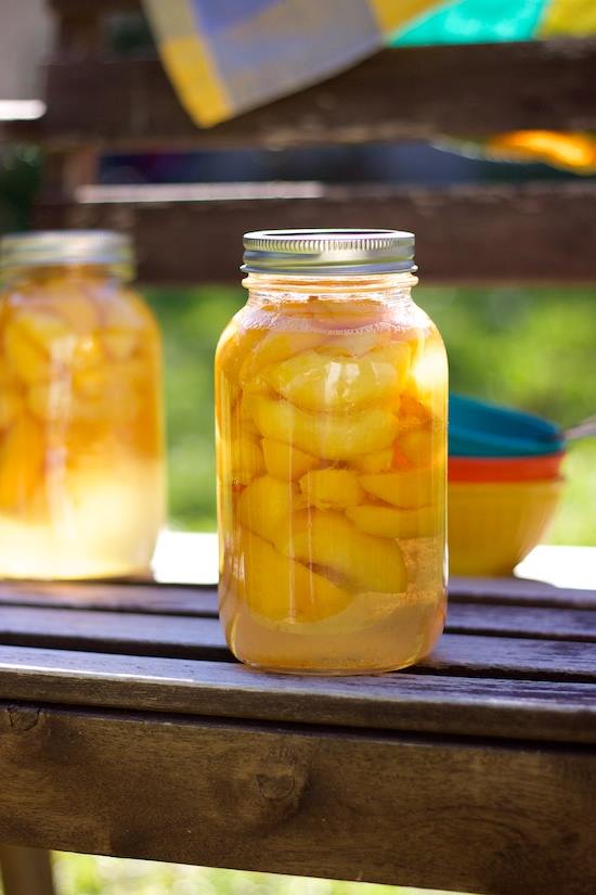 Canned Peaches