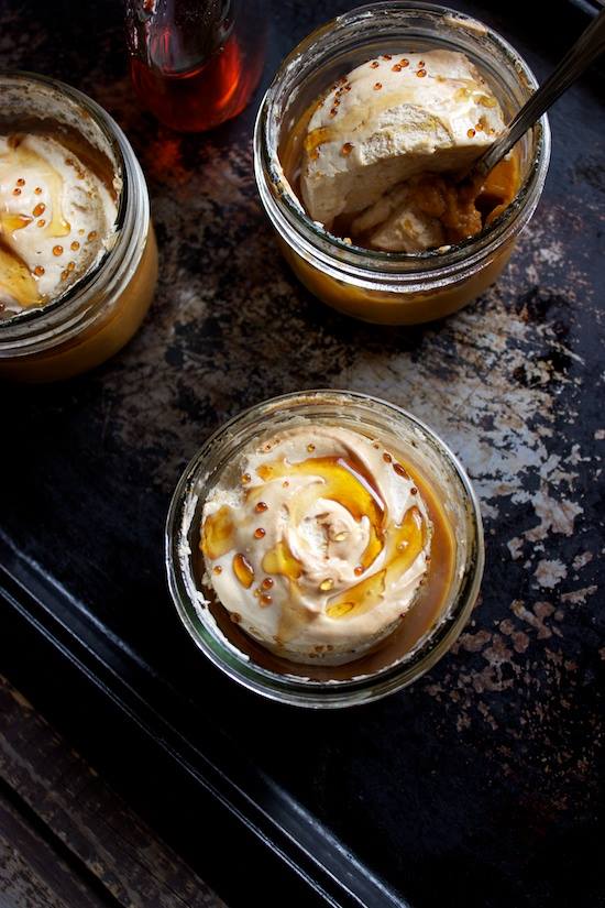 Maple Pumpkin Pie with Brown Sugar Meringue 