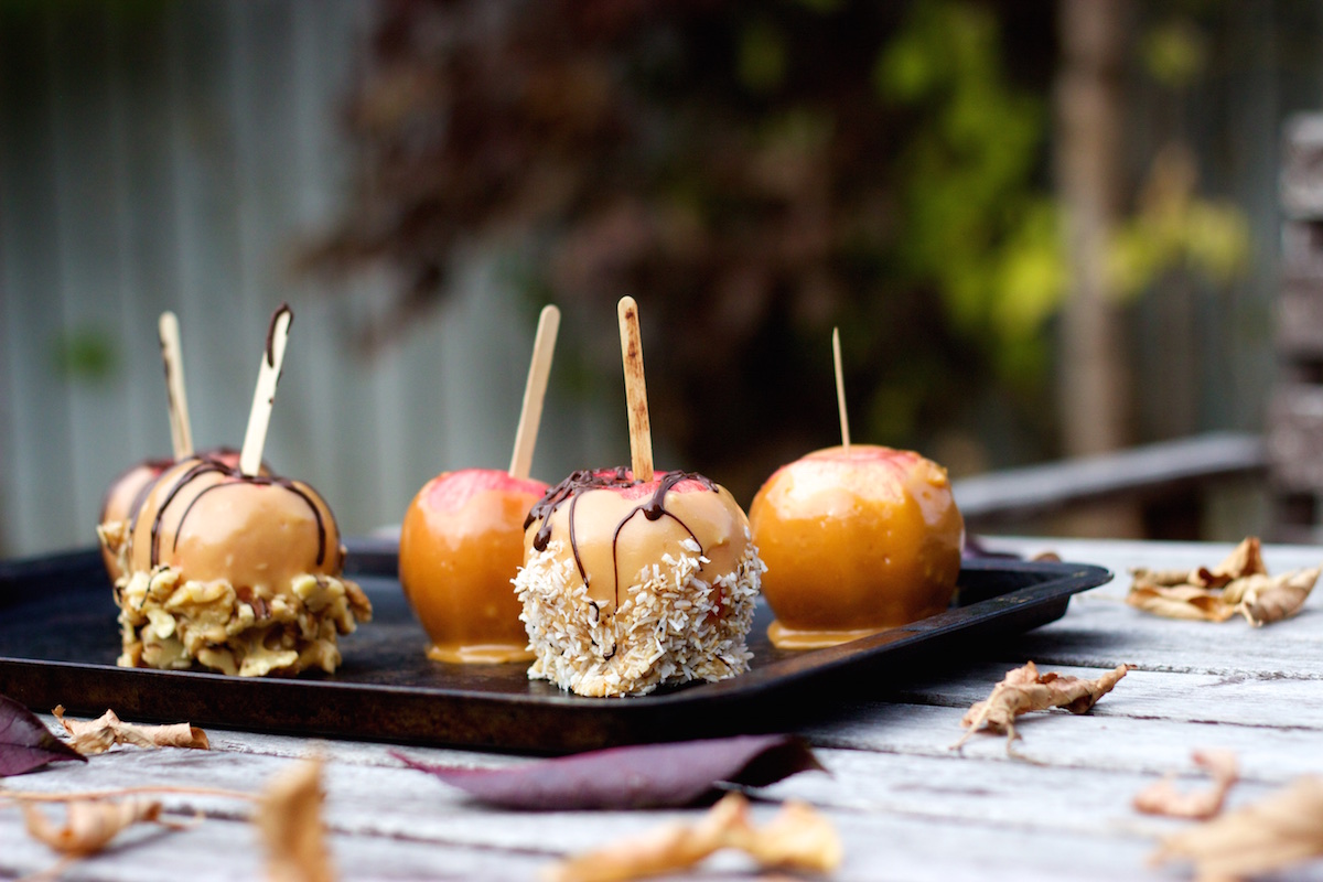 Healthy Caramel Apples