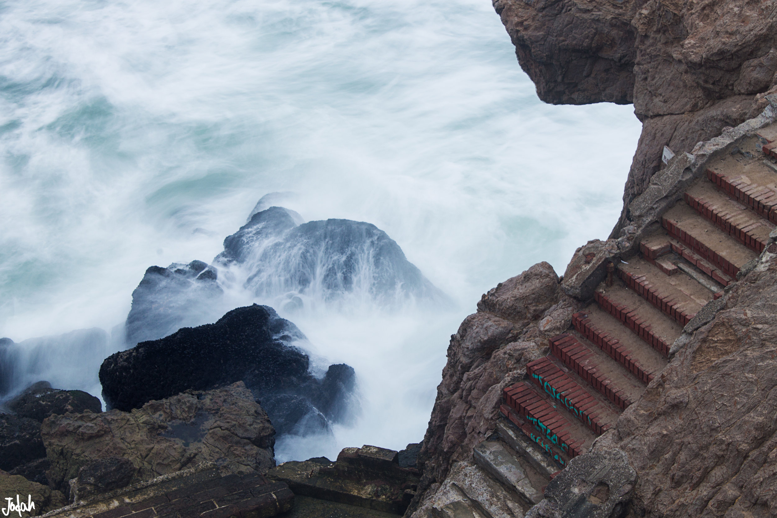 Calm Above the Raging Sea