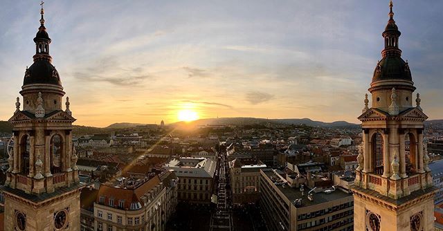 It&rsquo;s a little late. But I had the pest time :) (Photo taken from St. Stephens Basilica on the Pest (pro: peshct) side looking towards Buda)