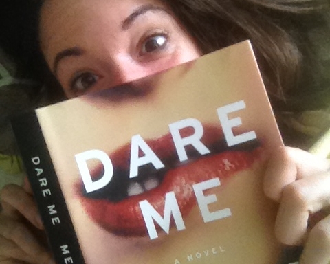 Rebecca is reading an advance reader's copy of Megan Abbott's Dare Me . Megan, a NYT best-selling noir and crime writer, and Kevin & Rebecca are mutual fans. Megan has been a big supporter, providing a cover blurb for Notes on a Killing .