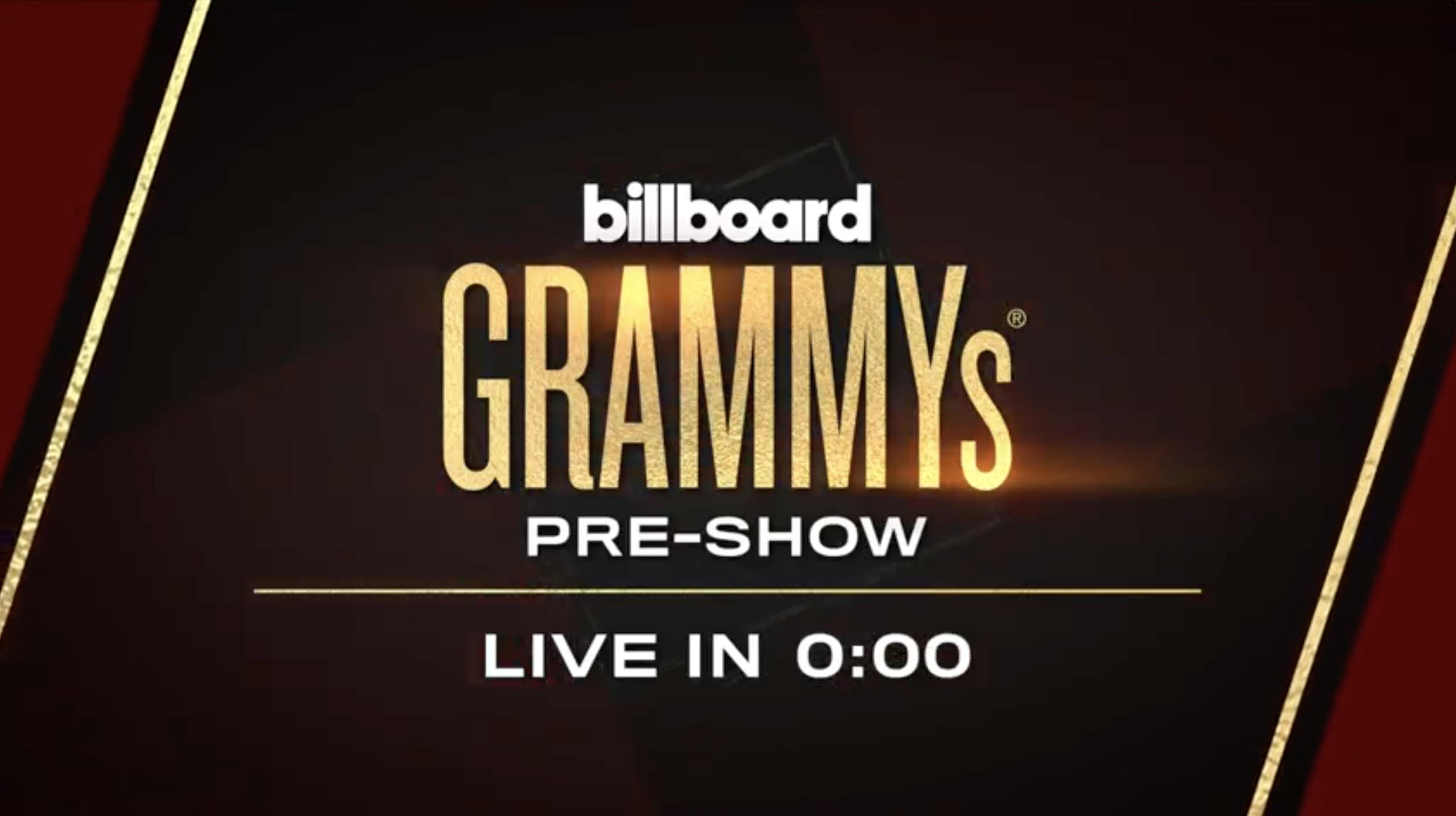 Billboard 2020 GRAMMYs Pre-Show