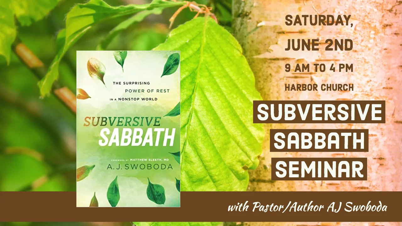 Subversive Sabbath Seminar