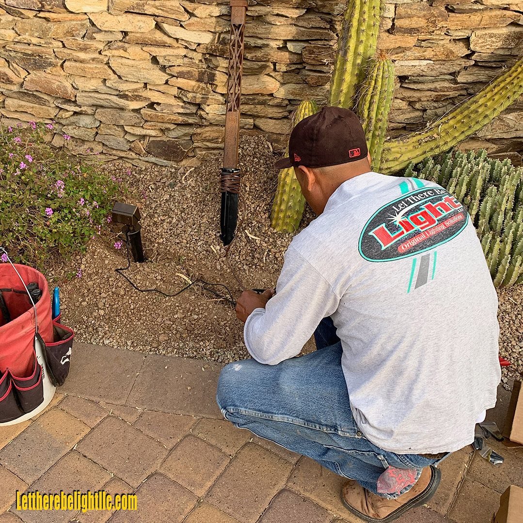 Contact us today for any repairs or upgrades to your landscape lighting system. We cover the entire Phoenix metro area! 480-575-3204