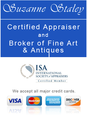 Suzanne Staley Certified Appraiser of Fine Art and Antiques