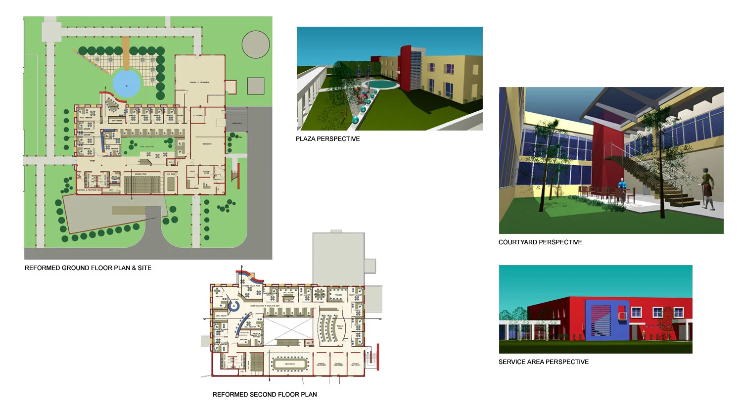Merck Sharp & Dohme M2 Building Conversion - Design Competition