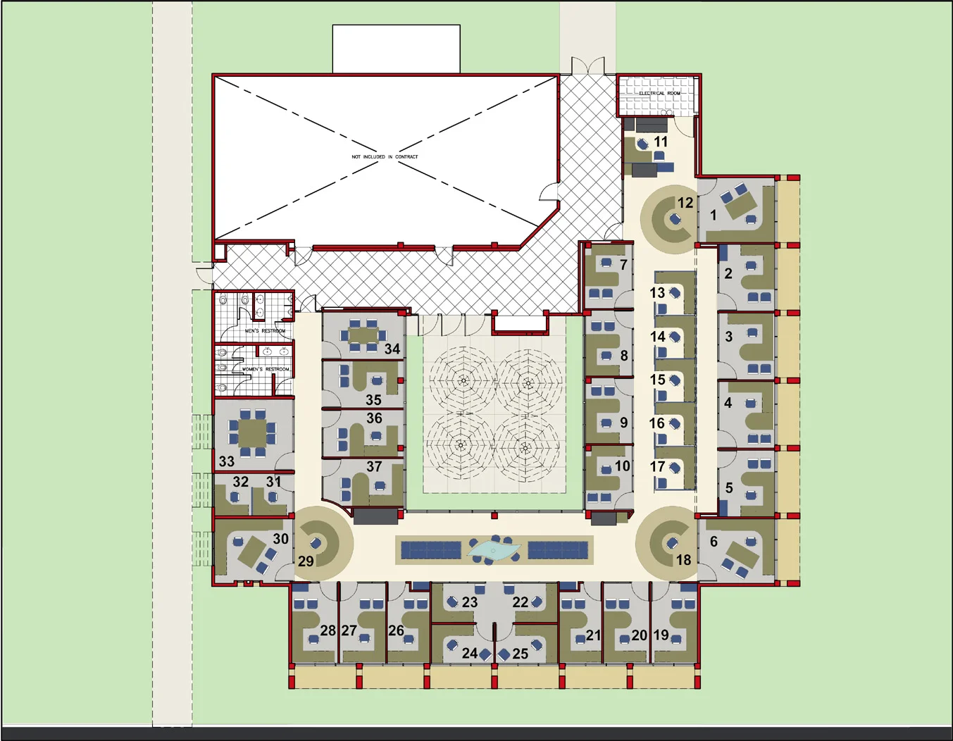 Merck Sharp & Dohme M3 Building Remodeling