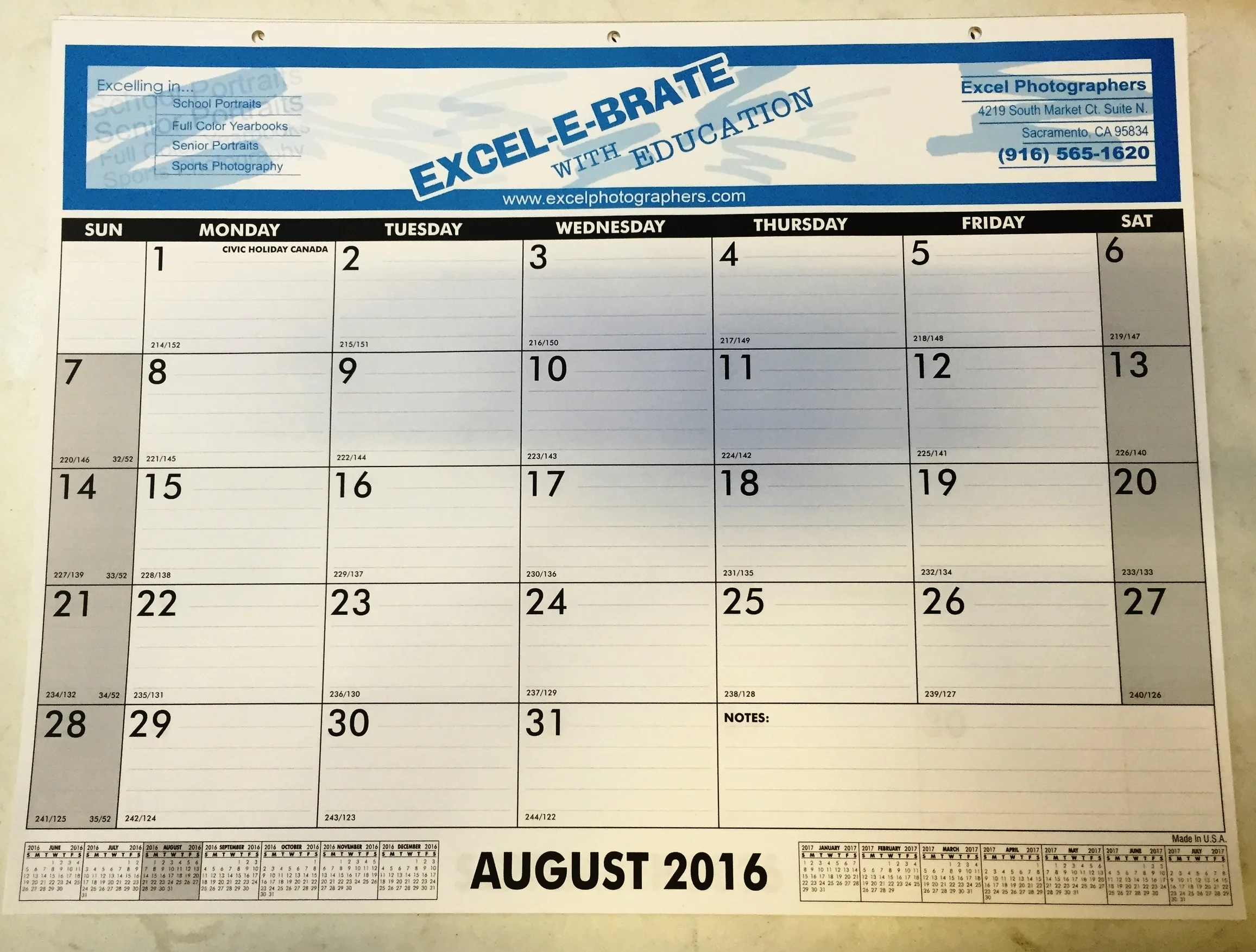 Desk Calendars 