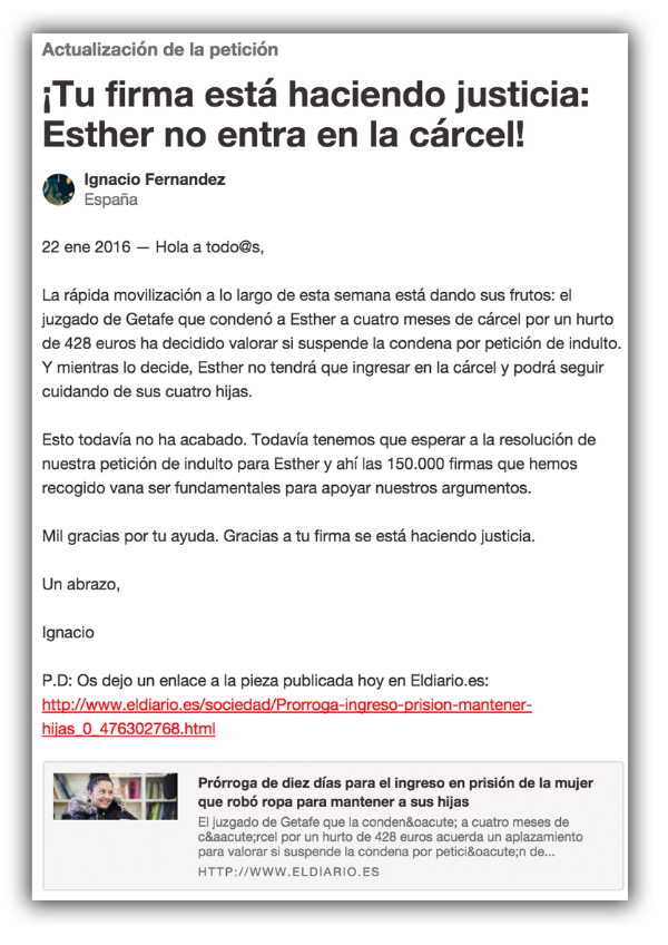 Llega A Los Medios De Comunicacion Change Org