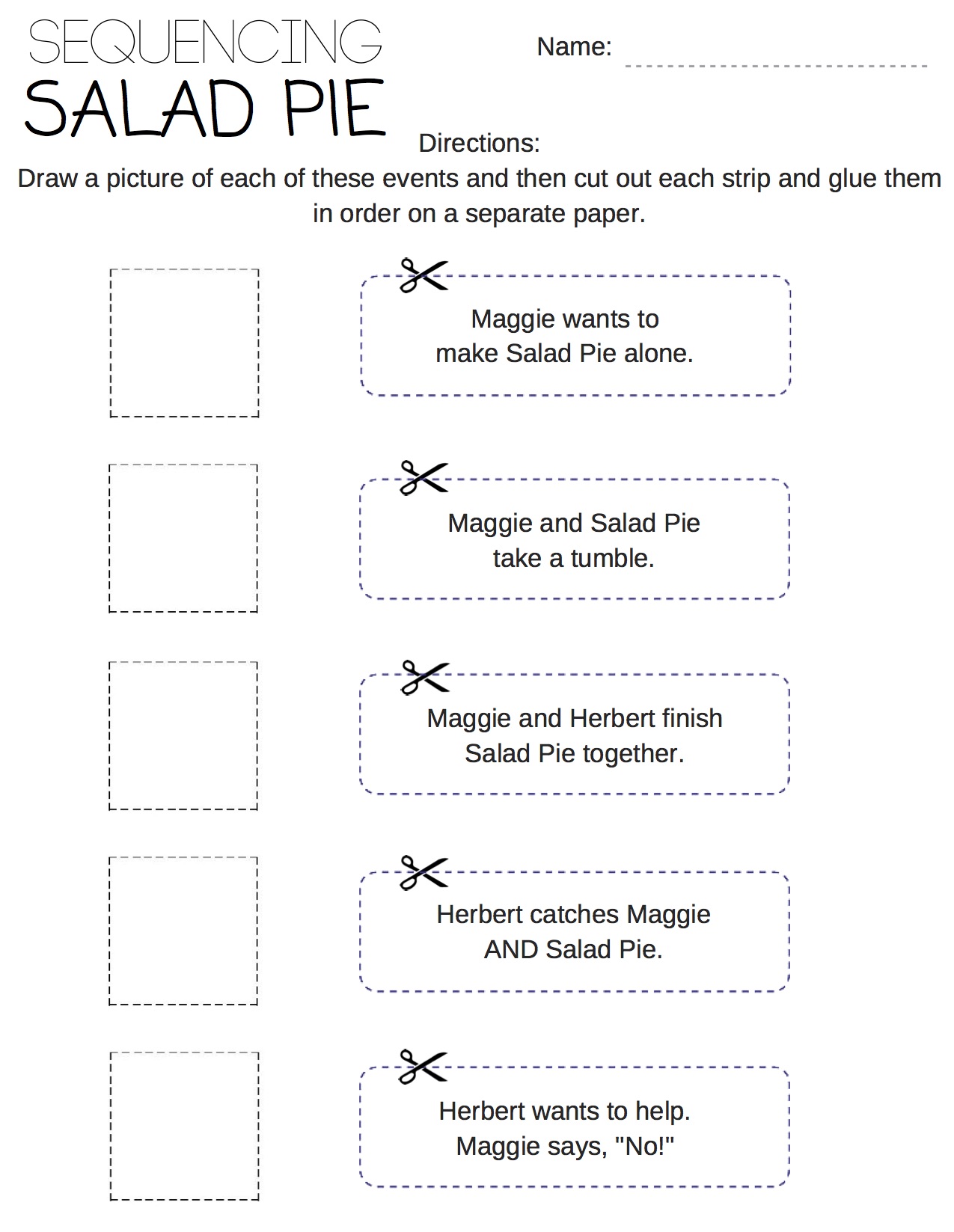 Sequencing Activity