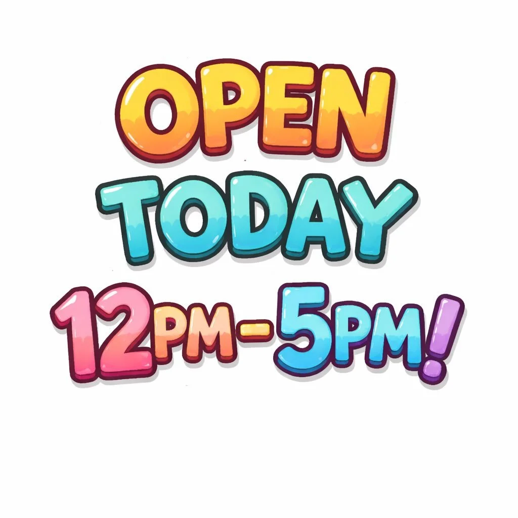 We will be open our regular hours today!